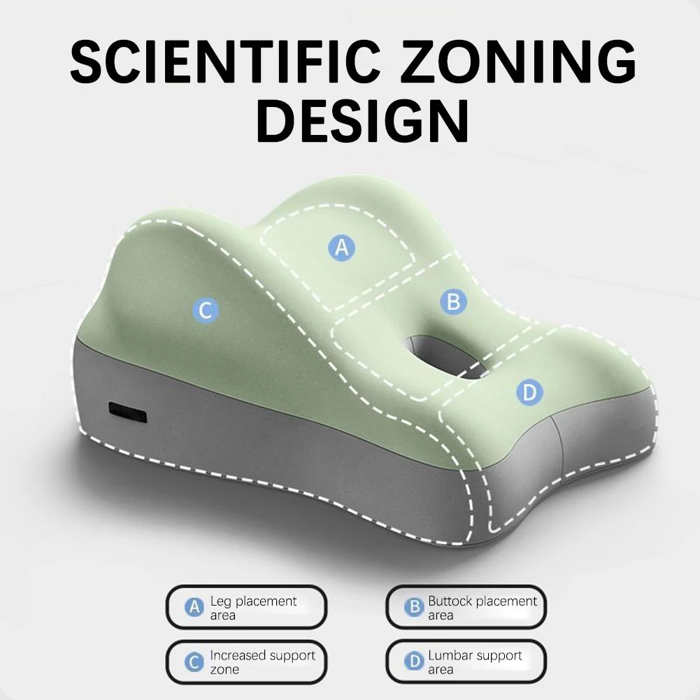 Ergonomic Adult Waist Pillow Cushion Couples Walk Room Assist Lift Hip Pillow Cushion Abdomen Pillow Car Waist Support