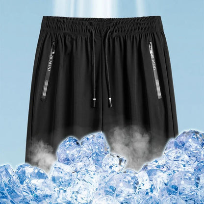 Men Plus Size Casual Shorts 6XL 7XL Big Size Gym Shorts Men Ice Silk Stretchy Summer Beach Short Pants Quick Dry Breathable