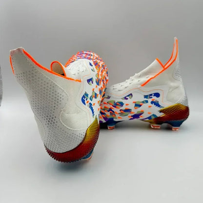 New Men Football Field Boots Professional Original Soccer Shoes Resistant Unisex Comfortable Ankle Cleats Football Shoes Outdoor