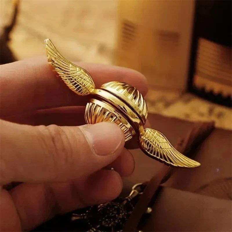 Fidget Spinner Pomo de Ouro Harry Potter – Periférico de Filme, Brinquedo Anti-stress, 5 Estilos, Presente Perfeito
