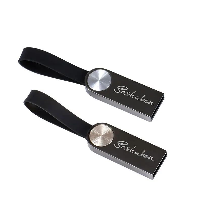 Lote com 10 unidades de Pen Drive USB Ring com Logotipo Personalizado Gratuito Mini Light Memory Stick 4GB 8GB 16GB 32GB U Disk Presente para Casamento/Fotografia