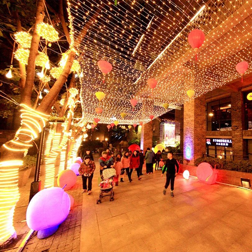 LED Garland String Lights 10m 30m 50m 100m Christmas Tree Wedding Decoration Waterproof Fairy Light Indoor Outdoor 220V EU Lamp