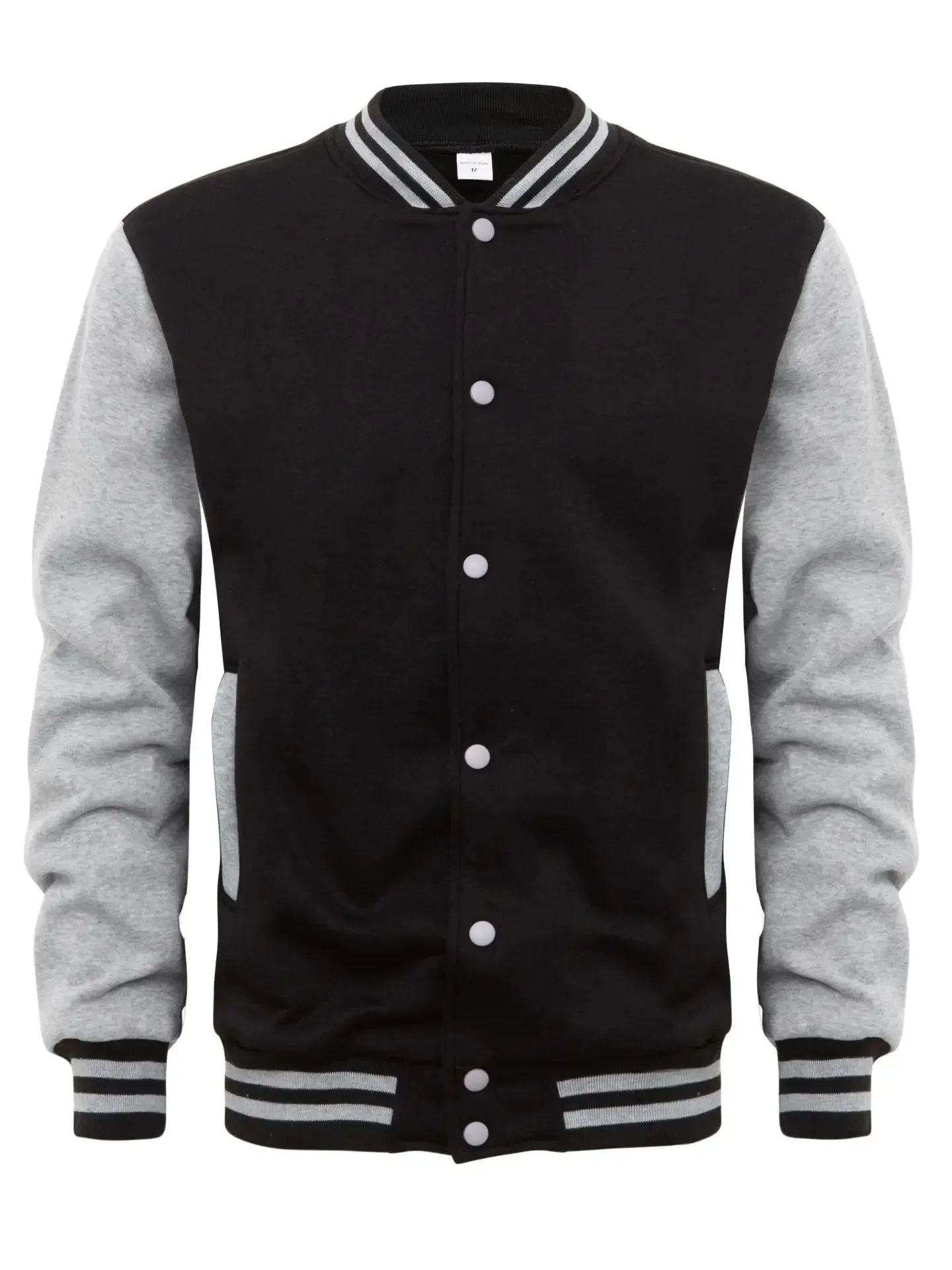 Jaquetas Masculinas com Letras de Cidade, Estilo Preppy, Uniformes de Beisebol, Casuais, S-3Xl, Blusas de Movimento High Street, Casaco de Retalhos de Pesca, Novidade de Outono