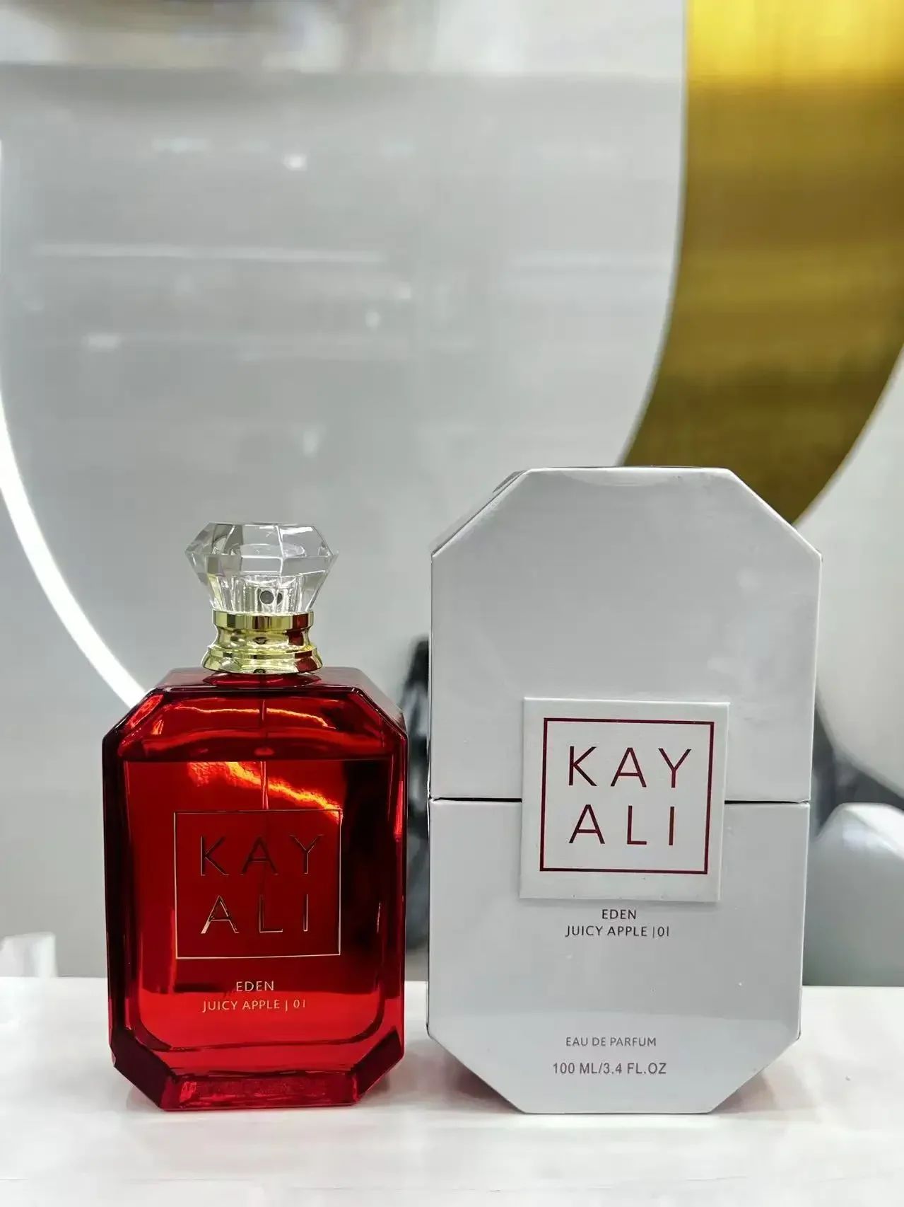 KAYALI 100ml Eau De Parfum Feminino Coleção de Perfumes de Luxo de Longa Duração com Fragrância Floral Frutada Baunilha Oriental Amadeirada Doce