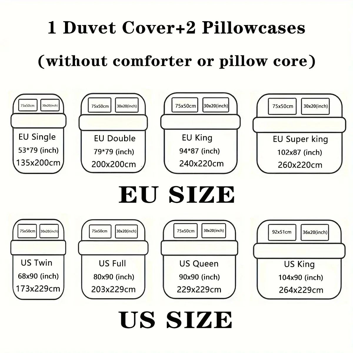3-piece down duvet cover with Halloween theme cute ghost pattern print (1 duvet cover+2 pillowcases, no core) bedding set