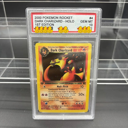 DIY PTCG Rating Card Collection Card 2021 SWSH FA/RAYQUAZA V MEWTWO ex Copy 10Points Rating Card Anime Game Gift