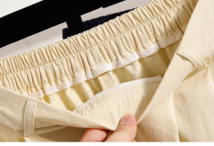 Summer Women Plus Size Skirt 2025 New High Waist Irregular Mid Long Skirt Woman Elastic Waist A Line Pleated Big Size Skirts