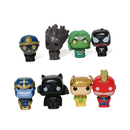 Marvel Christmas Advent Calendar Box Disney Mini Q Version Hulk Anime Figure Spiderman Iron Man Kids Toys 24pcs Figure Gift Box
