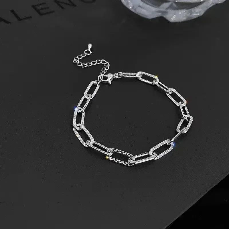 Pulseira de Tulipa de Opala Requintada com Zircônia para Mulheres Acessório Diário Personalizado da Moda Joias para Festas Presentes de Aniversário