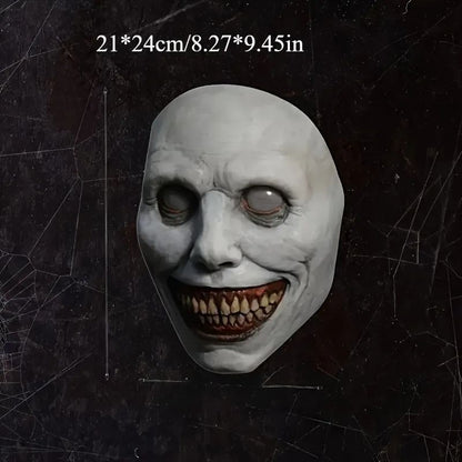 Christmas Zombie Mask - Scary Clown & Demon Dual Face Design, Lightweight Breathable for Cosplay