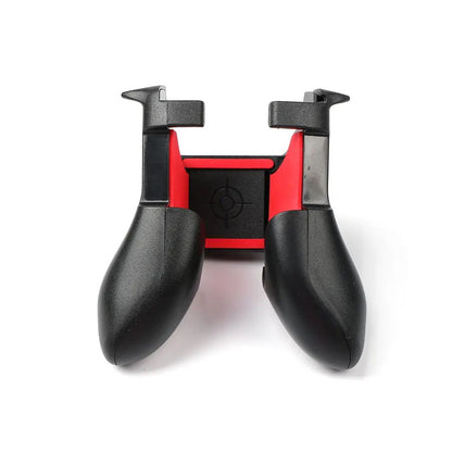 Portable 2 in 1 Mobile Game Controller PUBG Gaming Joystick Shooter Trigger Buttons Smartphone Gamepad for iPhone Android