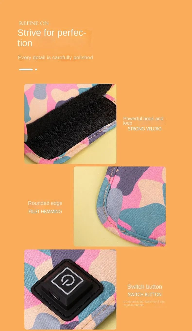 For Infant Outdoor Travel Accessories USB Milk Water Warmer Stroller Insulated Bag Baby Nursing Bottle Heater Safe Kids Supplies