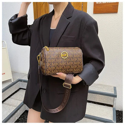 IMJK 22*14*11cm Women Shoulder Luxury Bags Designer Crossbody Chest Purses Handbag Women Clutch Travel tote Bag