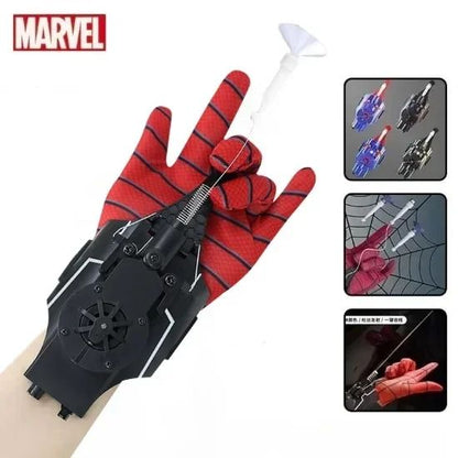 Brinquedos Lançadores de Teia do Homem-Aranha Marvel Legends, Lançador de Pulso do Homem-Aranha, Cosplay, Acessórios do Peter Parker, Luvas para Crianças, Presente