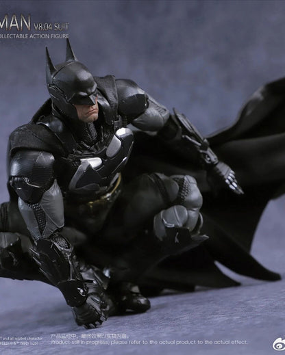 100%Original LPZZ Studio 1/12 Deathstroke Batman Arkham Knight Batsuit V8 04 Bonecos de Ação Modelo do Filme do Batman