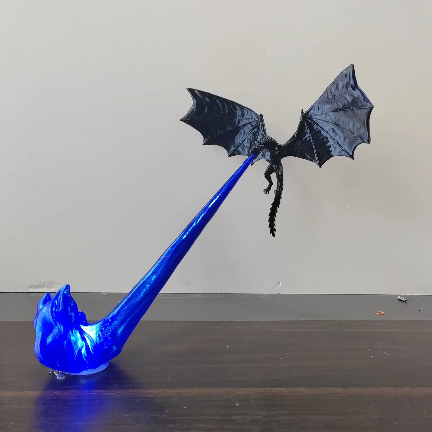 Dragon Flame Decor 3D Dragon Flame Book Nook Flying Fire Dragon Statue Unique Christmas Birthday Gift for Dragon Lovers Home USe
