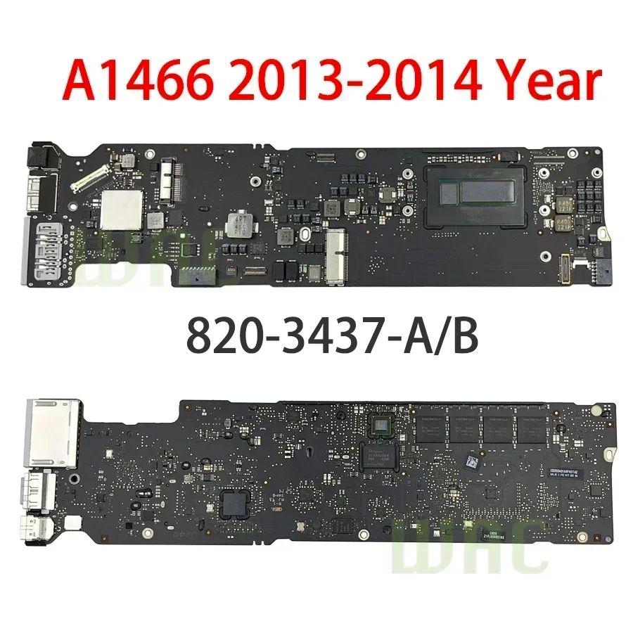 Placa Mãe Original A1369 A1466 Para MacBook Air 13" A1369 A1466 Placa Lógica i5 i7 4GB 8GB Anos 2010 2011 2013 2014 2015 2017