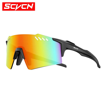 SCVCN Outdoor Photochromic Sunglasses Sports Bike Cycling Glasses Man MTB Climbing Glasses Eyewear Women Driving Bicycle Goggles