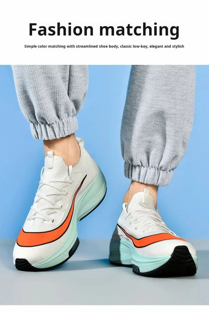 2025 Nova Moda Tênis Masculino Casual de Corrida em Malha, Esportivo para Uso Externo, Tênis Leve Masculino para Corrida e Tênis