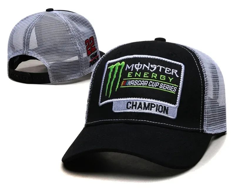 30 styles Monster Energy Embroidered Baseball Hat Summer Men's and Women's Sunscreen Duck Tongue Hat Racing Baseball Hat