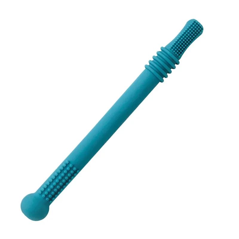 Brinquedo de Mastigar Seguro para Bebês, Mordedor de Silicone para Dentes Molares, Mordedores para Bebês, Alça de Silicone Molar para Bebês, Brinquedo de Segurança para Bebês