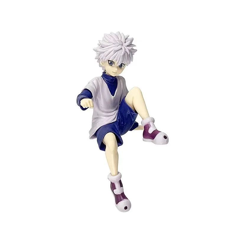 13cm Hunter x Hunter Gon Freecss Boneco Anime Zoldyck Boneco de Ação Modelo Estatueta Enfeites para Carro Brinquedos Presente