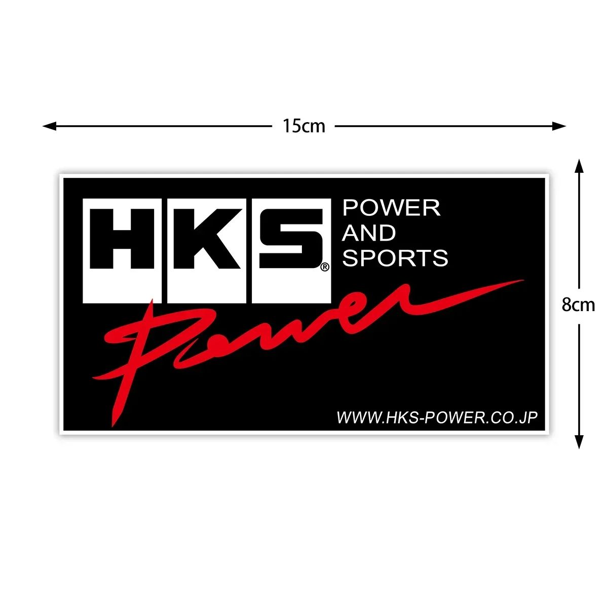 Para Adesivo HKS JDM Decalques de Corrida Moto Scooter Janela Automotiva Para-choque Decoração de Carro Acessórios Modificados ADVAN