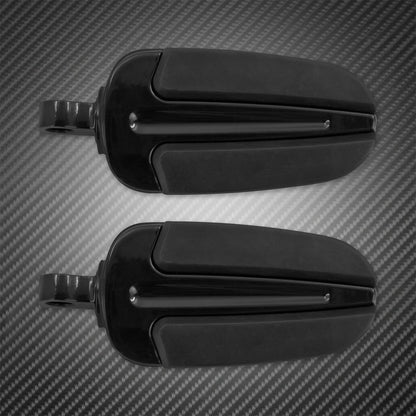Motorcycle Rear Footpegs Pedal Slipstream Passenger Footrest For Harley Touring Road King FLHR Softail Fat Boy Dyna Sportster XL