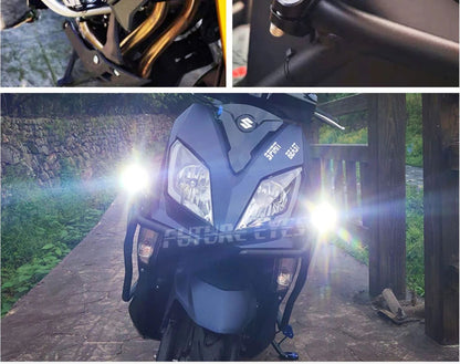 Future Eyes F150 Wireless Led Electric Super Bright Vehicle Auxiliary High Power for 1200GS F800 Switch Motorcycle Fog Lights