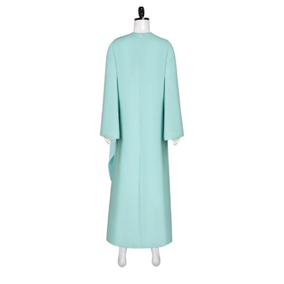 Statue of Liberty Cosplay Adult Lady Liberty Costume Green Women Patriotic Collection Halloween Party Fancy Dress Headwear suit