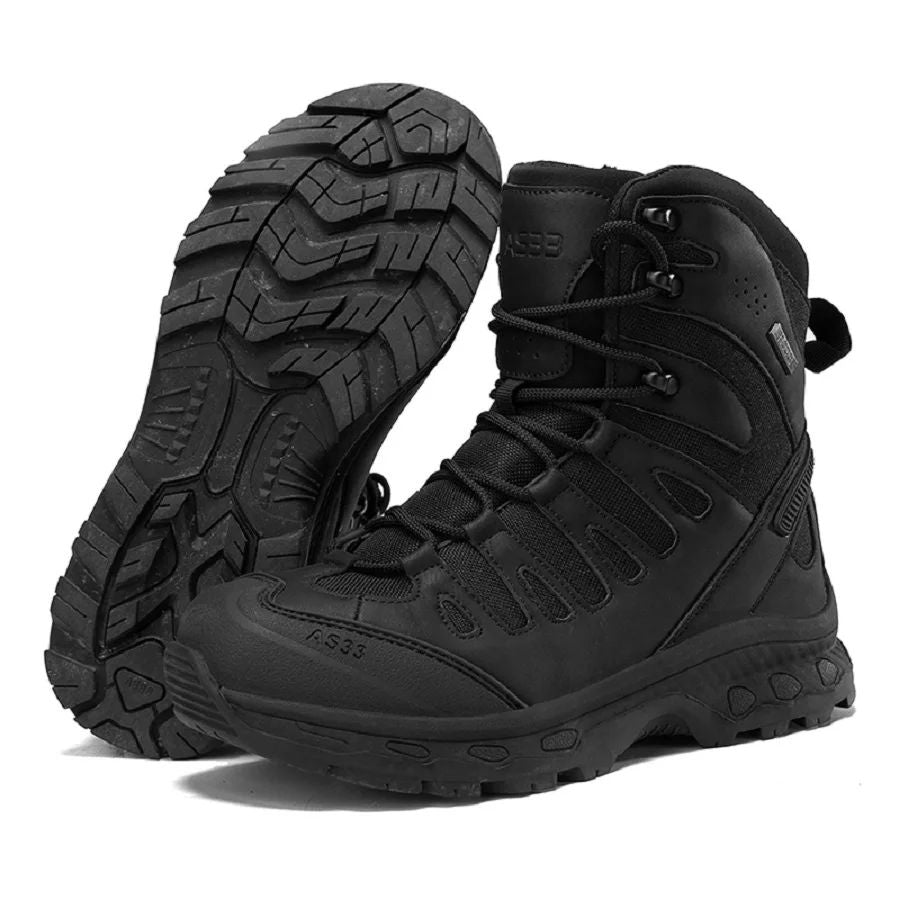 High Top Waterproof Men's Tactical Boots Hiking Shoes Large Size 47 Outdoor Sneakers Hiking Boots Non Slip Motorcycle Boots Men