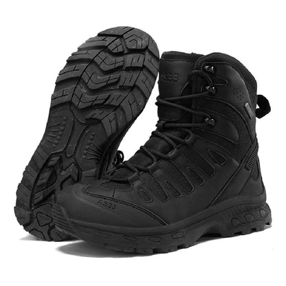 High Top Waterproof Men's Tactical Boots Hiking Shoes Large Size 47 Outdoor Sneakers Hiking Boots Non Slip Motorcycle Boots Men