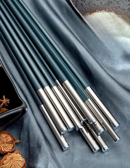 5 Pares De Liga Talheres Hashi Palitos De Sushi Reutilizáveis Ferramentas De Mesa De Cozinha Acessórios Para Casa Hashi Japonês