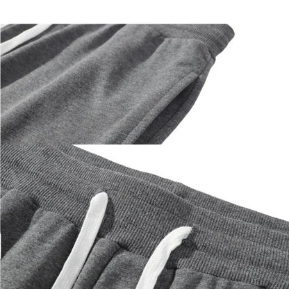 Men 100% Cotton Pants Elastic Gym Sweatpants Casual Jogging Trousers Sport Joggers Fitness Running Pants Man Clothing Streetwear