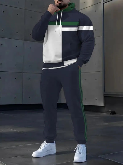 3D Dragon print truck suit set,  sweat shirt, hood and pants