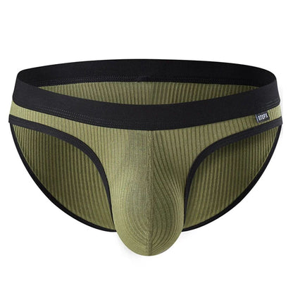 Men's Sexy Briefs Male Pouch U Convex Underwear Modal Soft Brief  Absorbent Elastic Shorts Breathable Underpants MU094