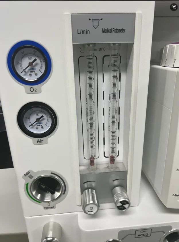 Máquina de Anestesia Veterinária Integrada DA1200V9 com Aquecimento de Circuito Respiratório para Animais de Estimação e Fonte Dupla de Ar Inteligente