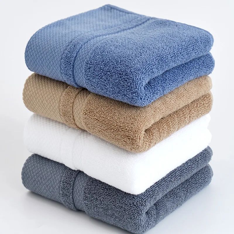 4pcs/Set Cotton Premium Hand Towel Set Lightweight And Highly Absorbent Quick Drying Thicken Soft Face Hand Towel 35x75CM