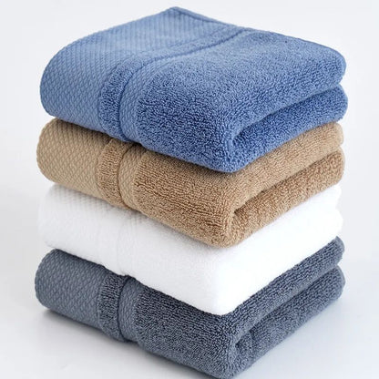 4pcs/Set Cotton Premium Hand Towel Set Lightweight And Highly Absorbent Quick Drying Thicken Soft Face Hand Towel 35x75CM