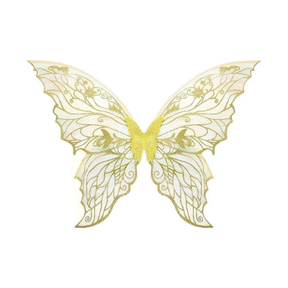 1PC Adults Fairy Wings Girls Sparkling Angel Wings Butterfly Costume Wings Halloween Costume Dress up Party Favor Christmas Gift