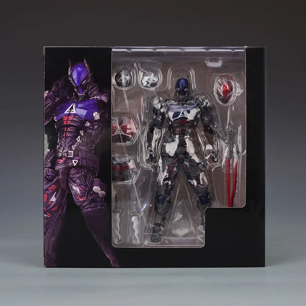 AMAZING YAMAGUCHI Action Figure Arkham Knight Batman Red Hood Robin Jason Todd Figuarts Game Model Toy Collection Christmas Gift