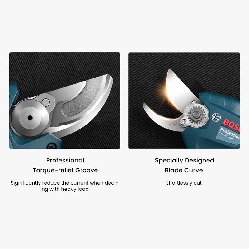 Lâminas de substituição Bosch para tesouras de poda Tesouras de poda elétricas sem fio Lâminas para acessório de ferramenta de jardim Pro Pruner