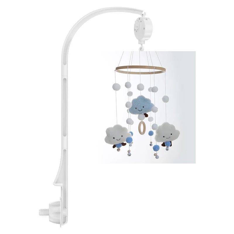 Baby Mobile Rattles Toys Baby Toys 0-12 Months Carousel Crib Holder Baby Mobile To Bed Bed Bell Mom Handmade Toys for Newborns