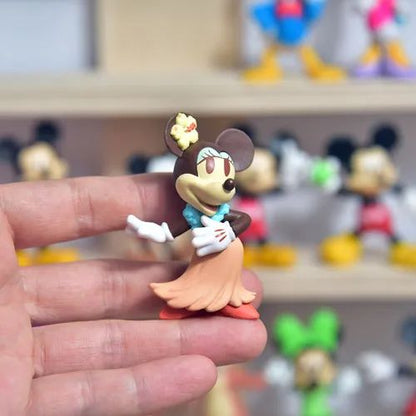 Disney Steamboat Willie Mickey Mouse Anime Figure Model Toys Cake Desktop Decoration Collectible Dolls Toys Gifts for Children