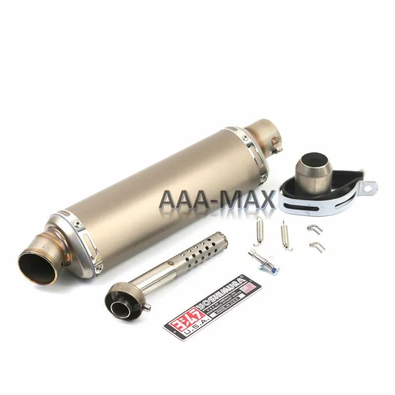 38-51MM Universal Yoshimura Motorcycle Exhaust Escape Muffler DB Killer Moto Pipe Motorbike 100cc-1000cc CRF230  ATV GP Scooter