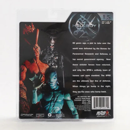 Mezco - Hellboy - 2004 "Hellboy" Casaco Variante Boneco Modelo Colecionável Figura de Ação Brinquedo
