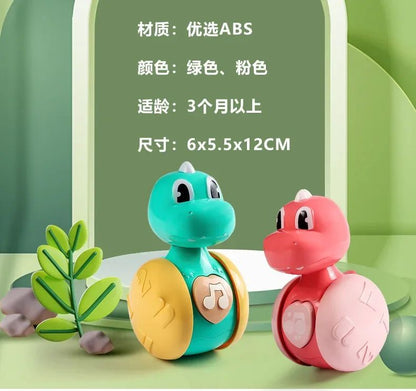 Roly Poly Baby Toys 6 To 12 Months, Tumbler Wobbler Toys for Infant Boy Girl - Perfect for Learning To Climb & Early Education