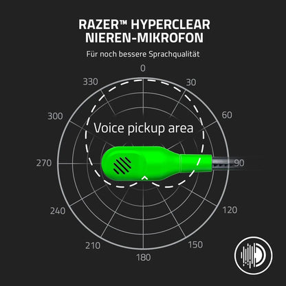 Headset Gamer Razer BlackShark V2 X com fio, cancelamento de ruído passivo avançado, som surround 7.1, microfone cardióide Hyperclear