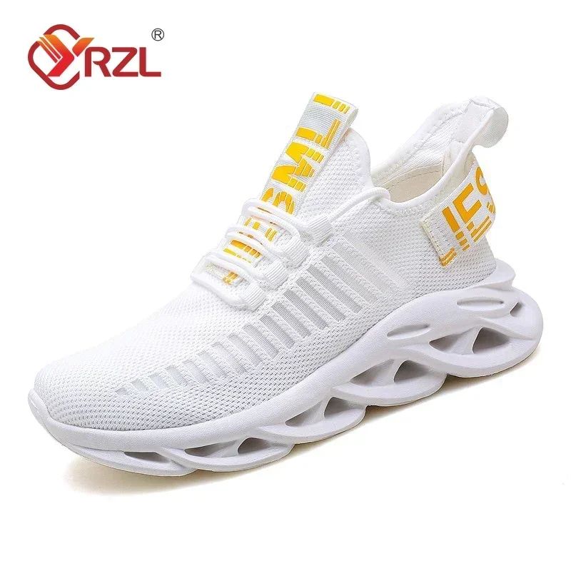 Men Shoes Comfortable Unisex Sneakers Breathable Couple Running Shoes Women Tenis Sports Shoe Size 36-46 White Walking Sneakers
