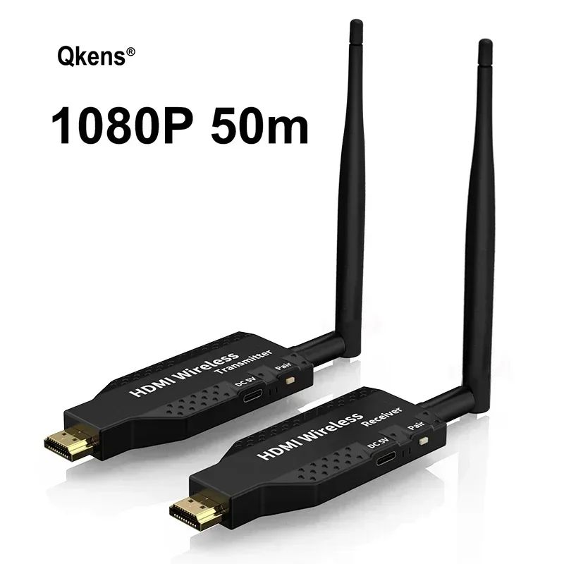 1080p 4K Wireless HDMI Extender Audio Video Transmitter Receiver Display Adapter 50m 100m 150m Share for Camera PC Laptop To TV